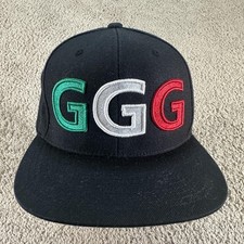 Gennady Golovkin Triple G Hat Cap Snap Back Mens One Size Black Boxing GGG