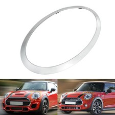 Links Chromring Scheinwerfer Abdeckung Zierring für Mini F55 F56 Cabriolet F57