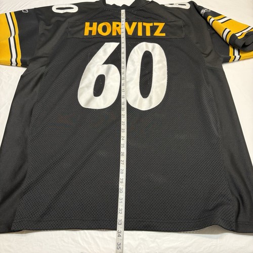 Vintage Reebok Pittsburgh Steelers Horvitz #60 Trikot Herren 54 "  - Bild 9 von 10