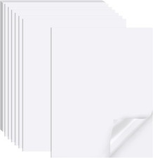 Printable Sticker Paper for Inkjet Printer, 40 Sheets 8.5"X11'' Matte Sticker Pr