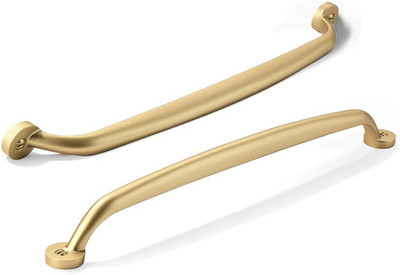 Brushed Gold Drawer Pulls - 10 Pack Heavy Duty 10 Inch Handles for Kitchen & Bat