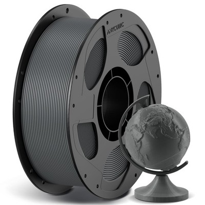 ANYCUBIC High Speed 3D Printer Filament 1.75mm, Print Up to 1kg Texture Grey