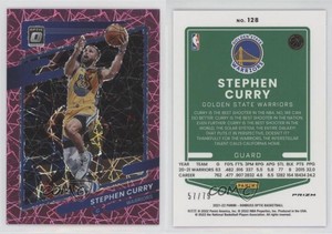 2021-22 Panini Donruss Optic Pink Velocity Prizm /79 Stephen Curry #128