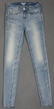 WJ05463 AWESOME  LEVI'S  DENIZEN JEGGING SKINNY LEG FIT WOMENS BLUE JEANS sz0