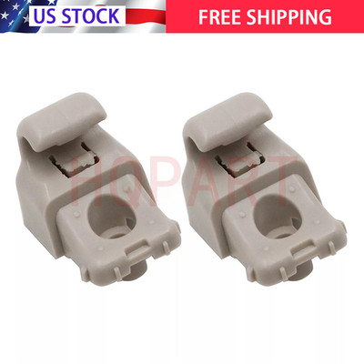 2Pcs 2017 2018For Tesla Model 3 Left Right Sun Visor Hook Sun Visor Clips Repair