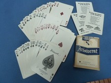 Vintage Aristorcrat Playing Cards Whiskey Pete's Hotel/Casino Orange Rare