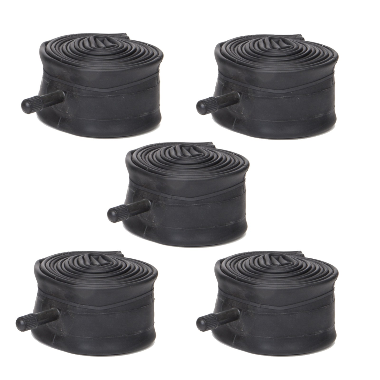 Nutrak 26 x 2.1 - 2.4 Pack of 5 26 Inch Schrader Valve Bike Inner Tube