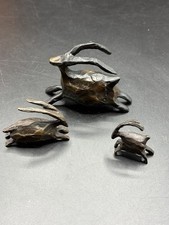 Jill Shwaiko miniature bronze sheep set