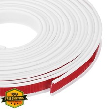 uxcell 5/8" U-Shape Edge Banding White