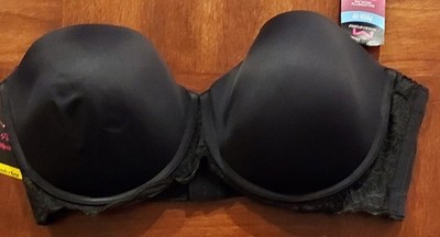 Maidenform Push Up Balconette Black Bra 40D