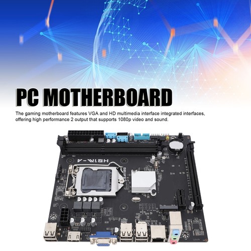 H81M A Mining Motherboard For LGA1150 ATX DDR3 Serial ATA3.0 M.2 NVME 1920x1 NEW - Afbeelding 4 van 12
