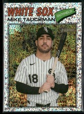 2026 Topps Heritage Chrome Silver Sparkle #90 - Mike Tauchman - White Sox!