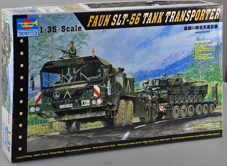 Trumpeter 00203 1/35 Faun SLT-56 Tank Transporter