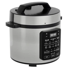 Stainless Steel Electric Pressure Cooker for Multigrain Cooking
