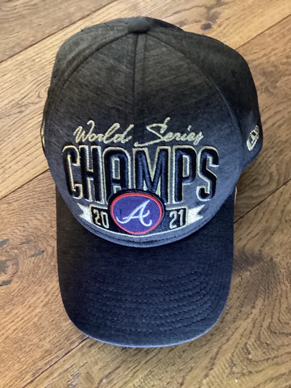 baseball cap World Series Champs 2021 used