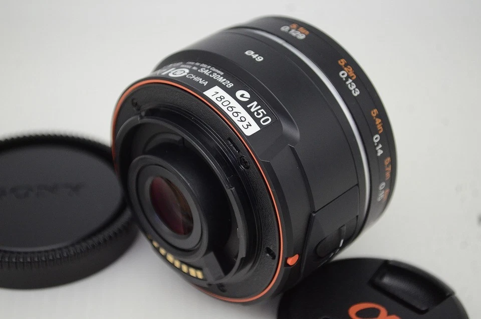 Объектив SONY DT 30 мм F2.8 Macro SAM SAL30M28 AF крепление Sony Minolta Alpha #251117u - Изображение 3 из 4