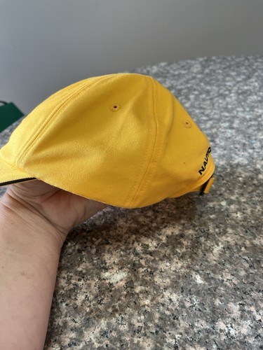 Nautica Competition Hat Cap OZA Adjustable Yellow Sailing Outdoors Boating - Picture 3 of 5