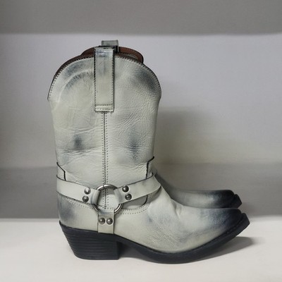 Dingo Ride A Way Western Boot Grey Womens Size 7M (READ DESCRIPTION)