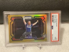 2024 PANINI PRIZM WWE SAMI ZAYN #77 GOLD PRIZM SSP# 4/10 PSA 9 MINT RAW