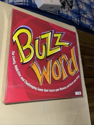 Buzz Word Party Game - Buzzword Patch Products - Family Night Fun Board - Sealed