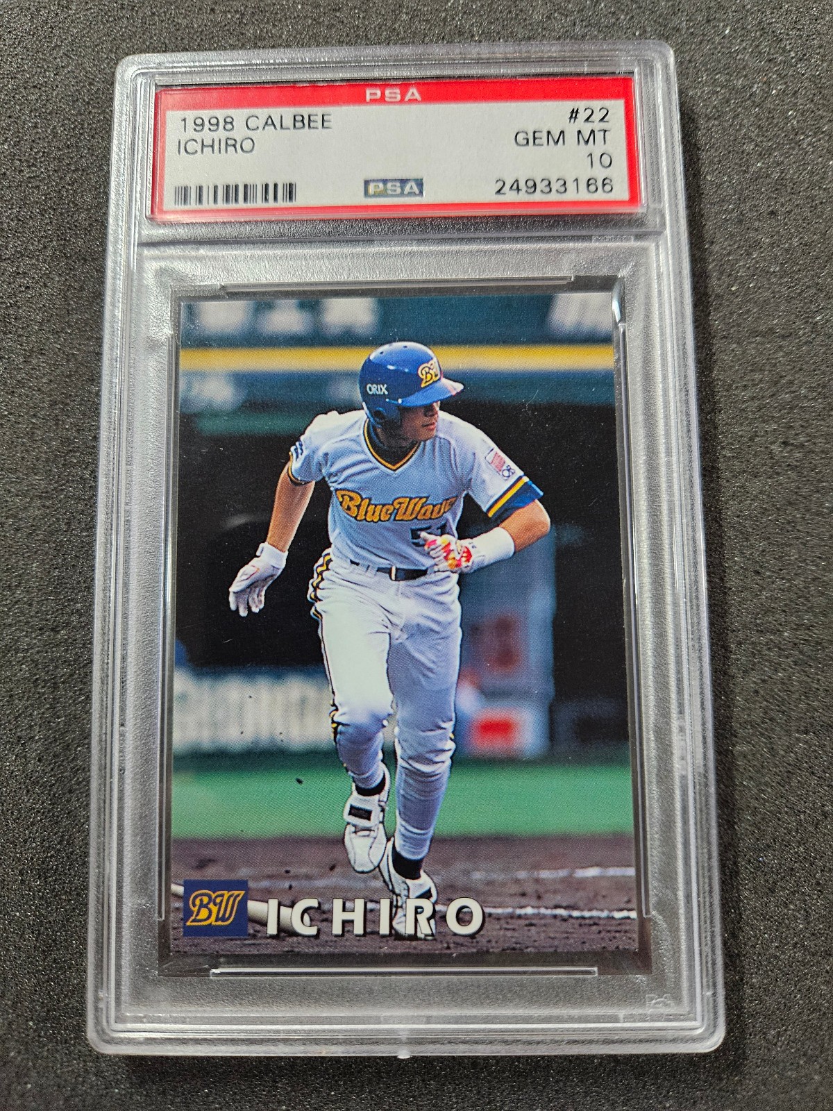🌟 1998 Calbee #22 Ichiro Suzuki Japan Pre-RC Orix Blue Wave PSA 10 GEM MINT
