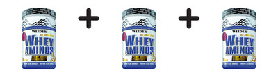 3 x Weider Whey Aminos (300 Tabs) Unflavoured (69,20 EUR/kg)