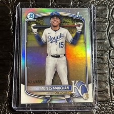 2025 Bowman Chrome - Prospects Moises Marchán, Moises Marchán #BCP-242 (RC) /499