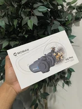 MOMAN H2 Pro FM Helmet Intercom Wireless FM Motorcycle Helmet Headset Headphone