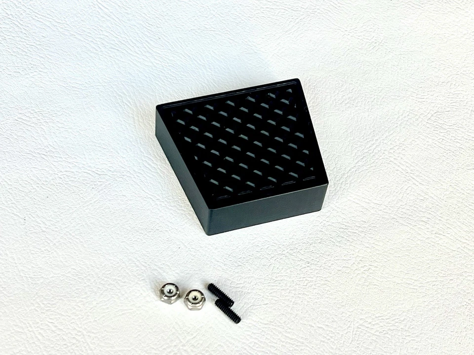 Chevy Caprice Impala SS Billet 1978-1996 pedales de aluminio personalizados 3 piezas negro Foto 4 de 4