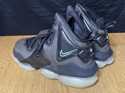 Size 8.5 - Nike LeBron 19 Black Green Glow for sale online | eBay
