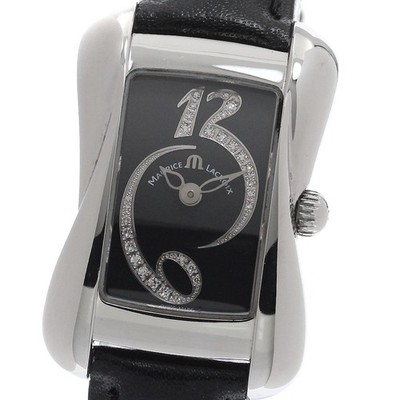 Maurice Lacroix DV5011 diamond black Dial Quartz Ladies Watch_942716