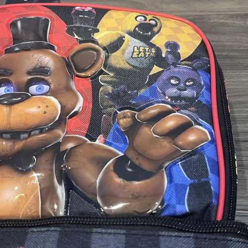 Bioworld Five Nights At Freddy's Dual Compartment Insulated Soft Lunch Bag Tote - Picture 5 of 18