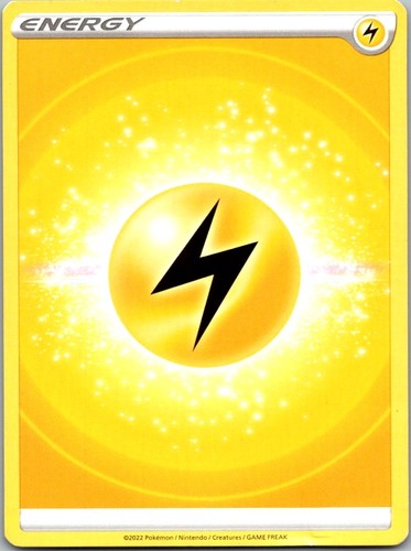 Lightning Energy 100/102 Base Set NM Pokemon TCG