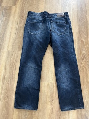 Hugo Boss Orange 25 men's jeans regular straight W40 L32 dark blue denim