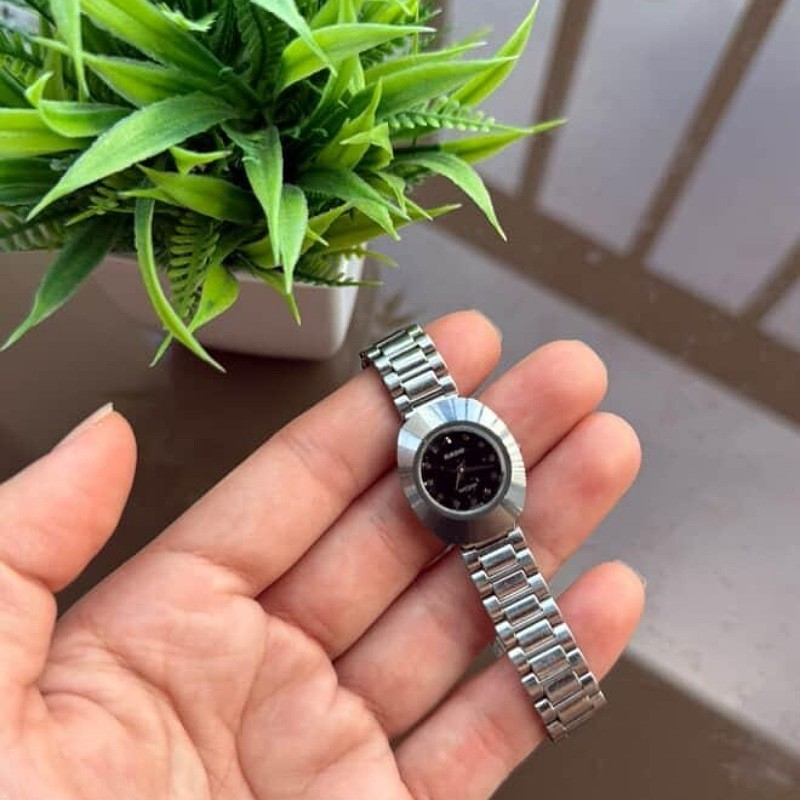 RADO WOMEN'S DIASTAR 963.0558.3 DIAMOND FACE 22MM WATCH NEW