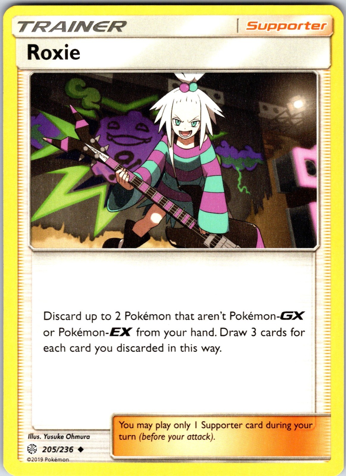 Roxie Uncommon SM - Cosmic Eclipse 205/236 NM