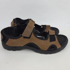 ECCO Men's Onroads Sandals Cocoa Brown/Black US 11-11.5 EU 45