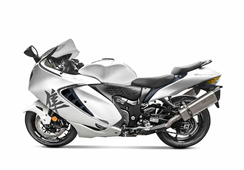 Kit De Pare-Chaleur Carbon GRmoto Pour Suzuki Hayabusa 3e Gén. 2021-2025 - Photo 4/4