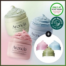 Arencia Fresh Mochi Soap 135g Set 3 Types Vegan Cleanser Blackhead Pore K-beauty