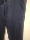 Lands' End Mens Dress Pants Size 34x32 Navy Blue Wool Flat Front Traditional Fit — photo 7