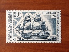 TAAF AERIEN ** MNH PA 32 Bateau ANNEE 1974