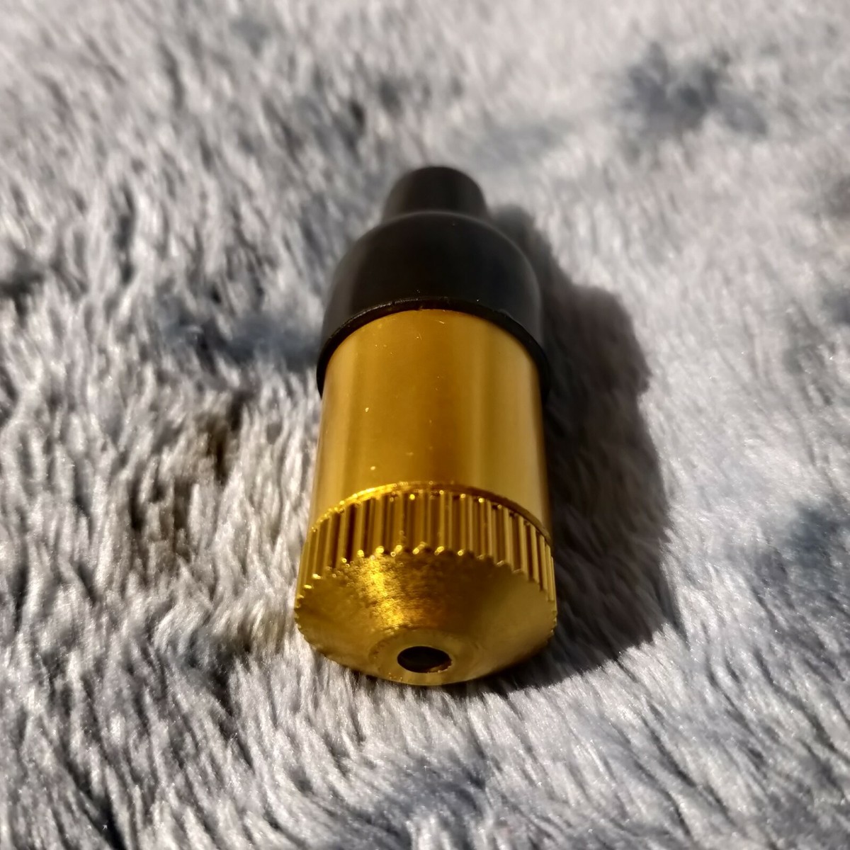 NEW Small Gold Bullet Smoking Pipe Tobacco Herb Portable