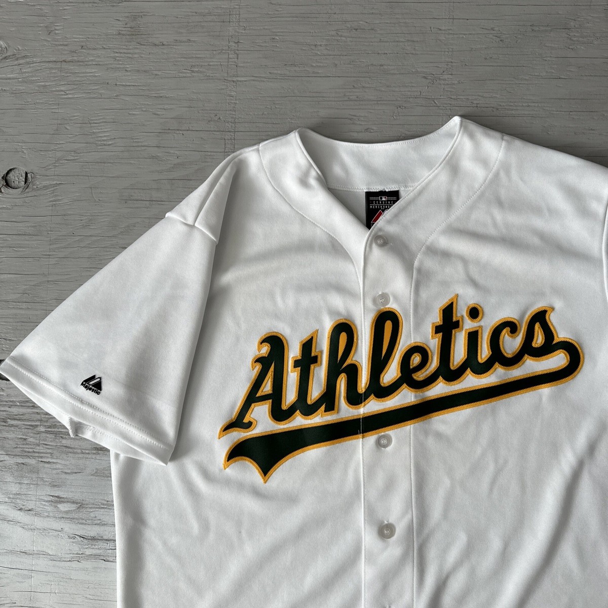 Vintage MLB Baseball Majestic Oakland A's Athletics MLB