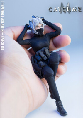 1/12 SCALE VERYCOOL FEMALE ASSASSIN Catch Me Action Figure