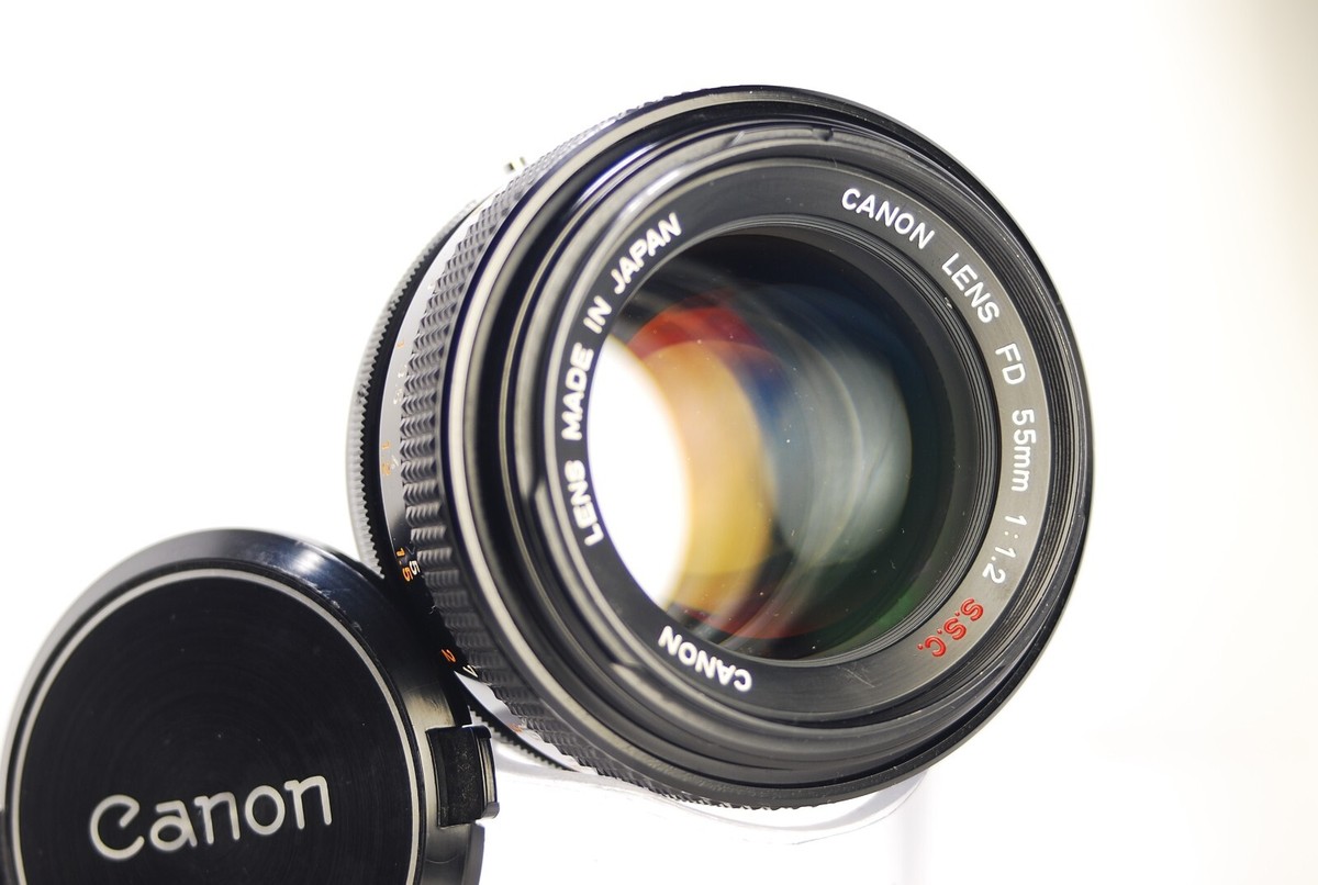 Canon キヤノン FD 55mm F1.2 S.S.C. FD55mm f/1.2 S.S.C. Aspherical - Canon Camera Museum