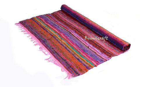 New 3x5 Feet Rag Rug Chindi Rug- Decorative Rug 10 Pcs LOT For Reselling USA - Picture 8 of 11