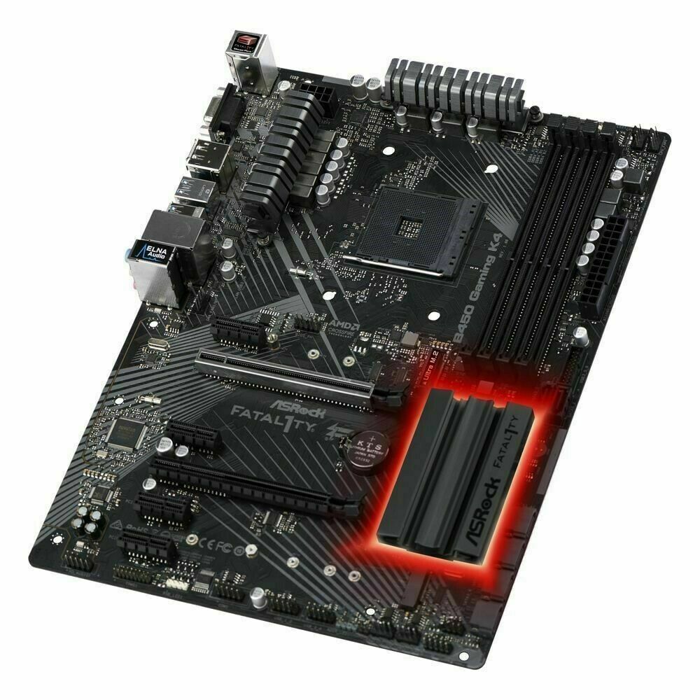 Asrock Fatal1ty Amd B450 Gaming K4 Atx Ddr4 Sdram Motherboard For Sale Online Ebay