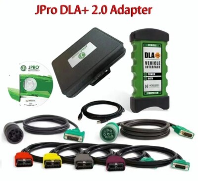 2023 new JPRO DLA+2.0 Diesel V2019/2022 software Heavy Duty Truck diagnosis tool
