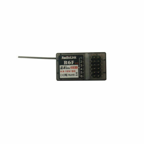 Receptor RadioLink 2,4 GHz 6 canales R6F para transmisor de radiocontrol RC6GS RC4GS RC3S RC4G T8FB - Imagen 3 de 6