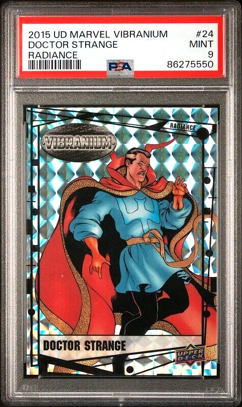 DOCTOR STRANGE 2015 UD Marvel Vibranium RADIANCE #24 Parallel 15/50 MINT 9